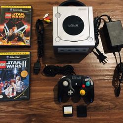 Nintendo GameCube Console - Silver with controller Lot