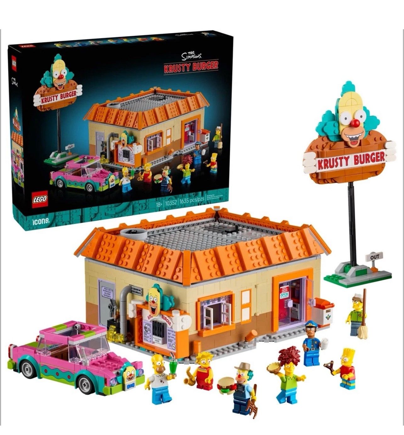 Lego Krusty Burger Set