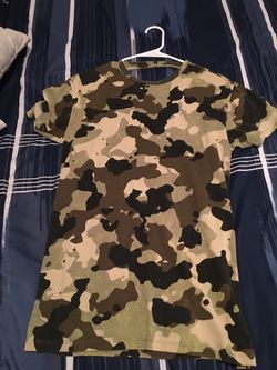 Short camo dress