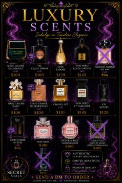 Luxury Perfumes Full Size