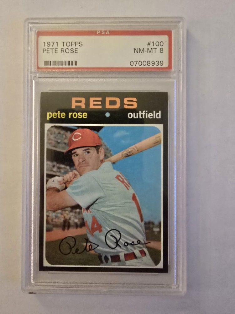 1971 TOPPS #100 PETE ROSE