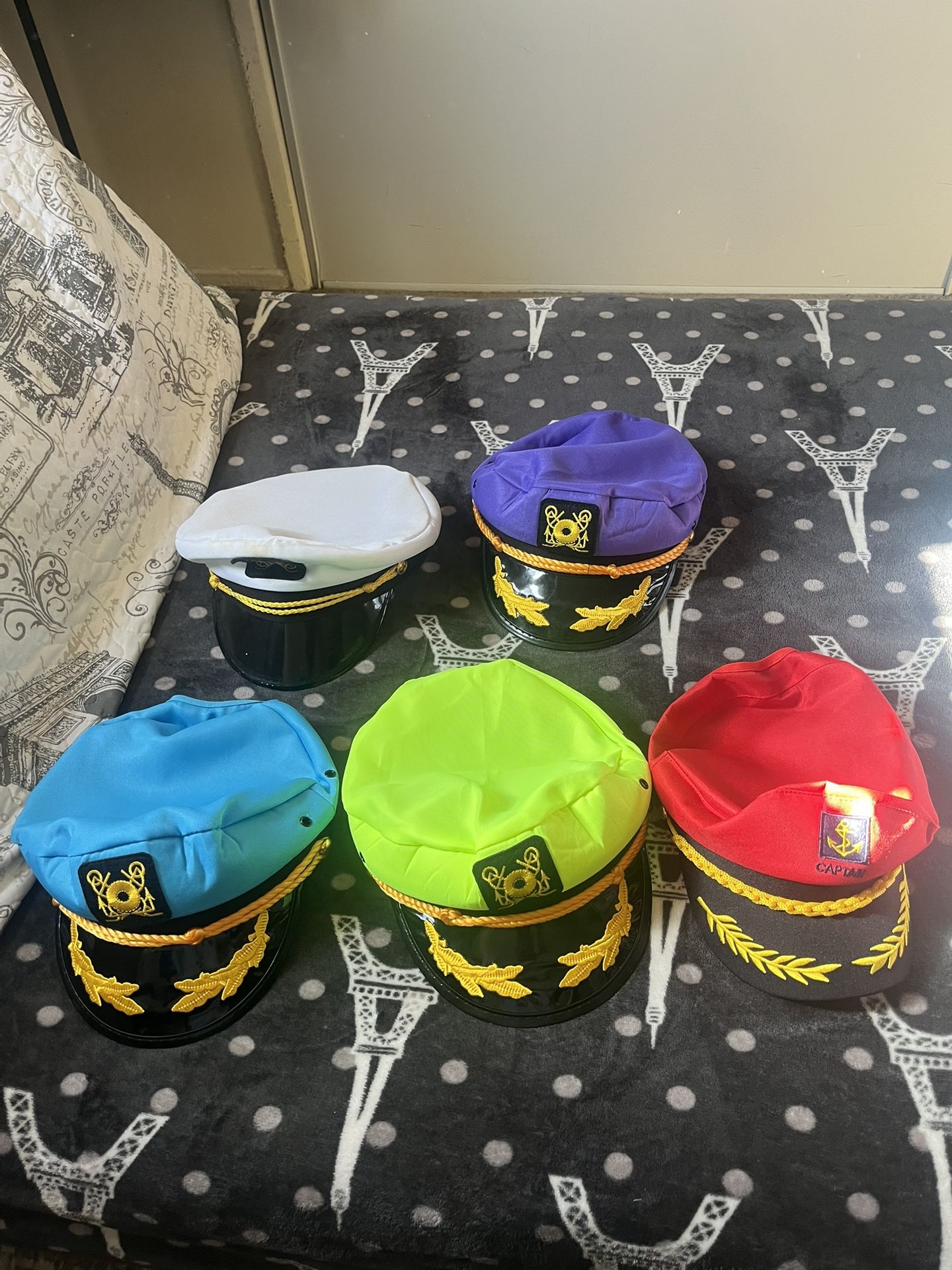 Assorted Captain Hats
