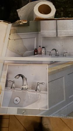 Roman tub faucet
