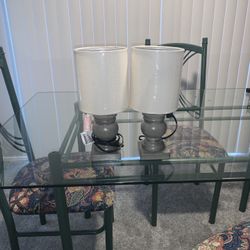 Set Of Modern Lamps 