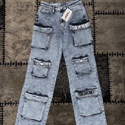 T.D.R.N.Y Tendaroneys Cargo Denim’s 