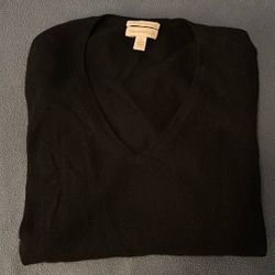 Women’s Black, Cashmere Sweat Sweater
