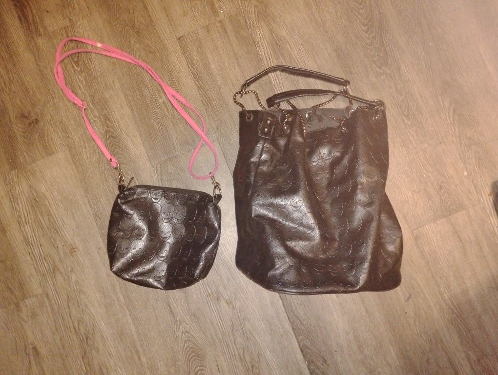 Skull Purse Set