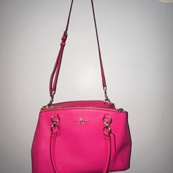 Pink Coach Purse