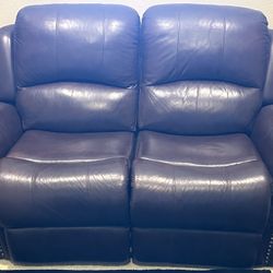 Brown Small Recliner Couch