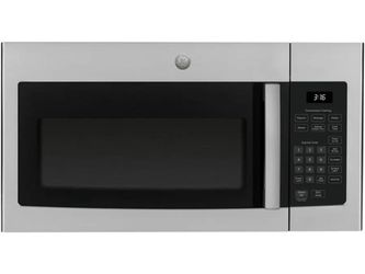 NEW! GE APPLIANCES Over-The-Range Microwave Oven Model #JVM3160RF9SS