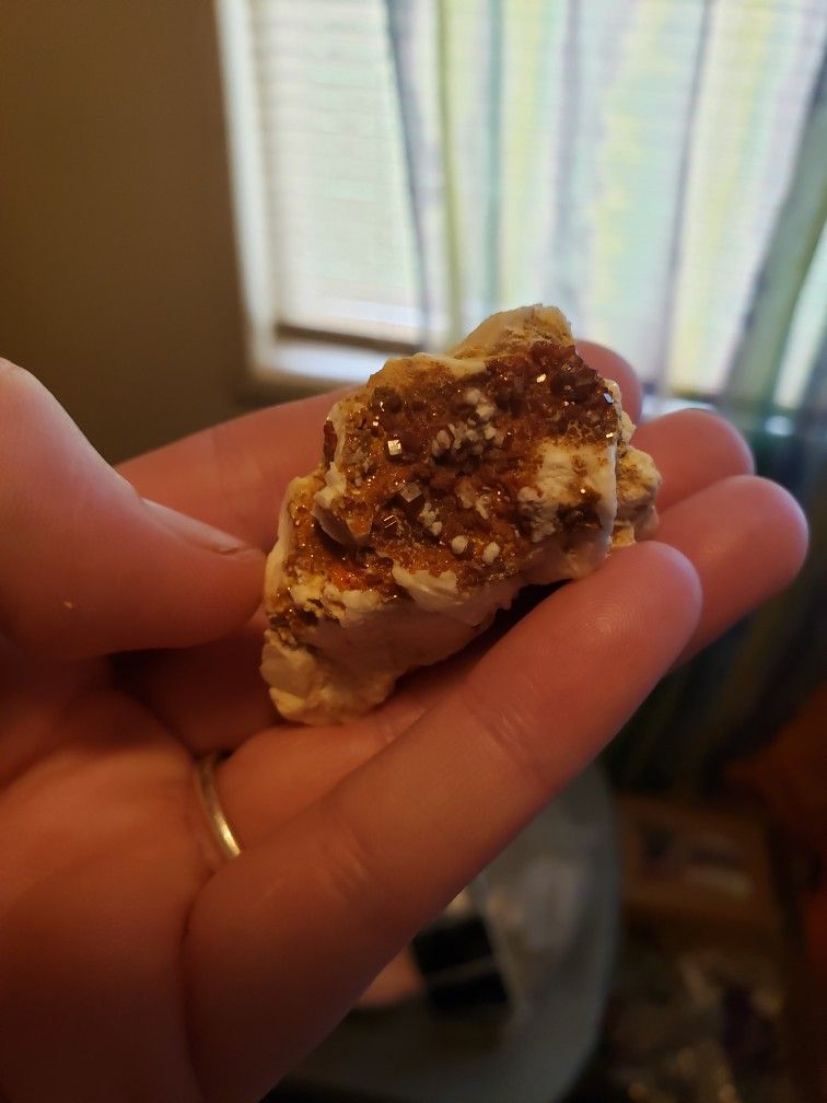Vanadinite Crystal From Morocco
