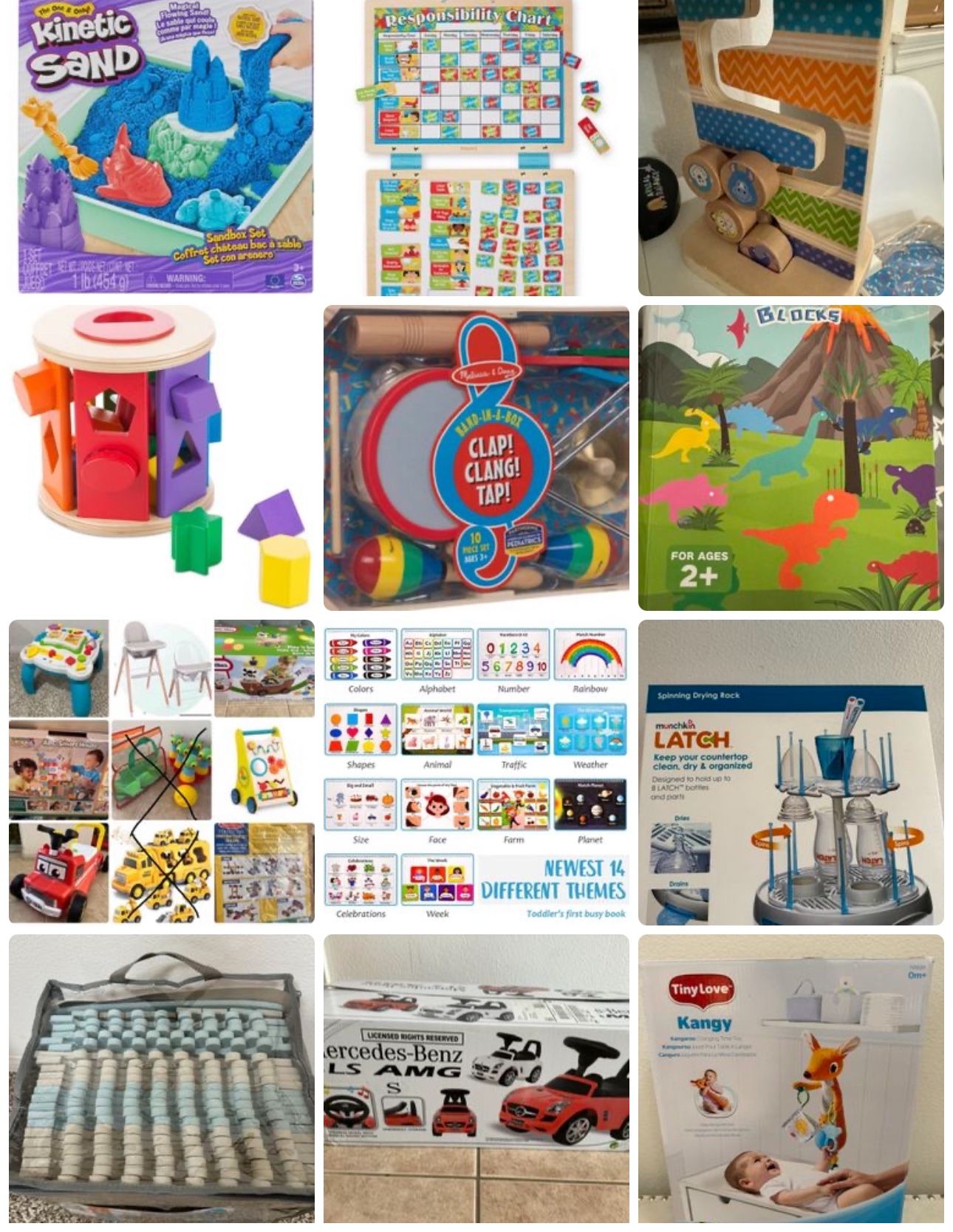 Kids And Baby Clothes And Toys 