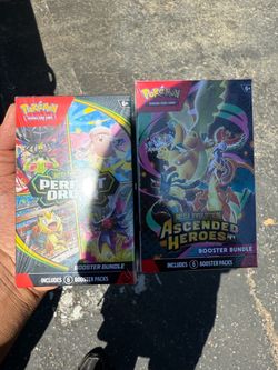Ascended heroes perfect order booster bundle pack