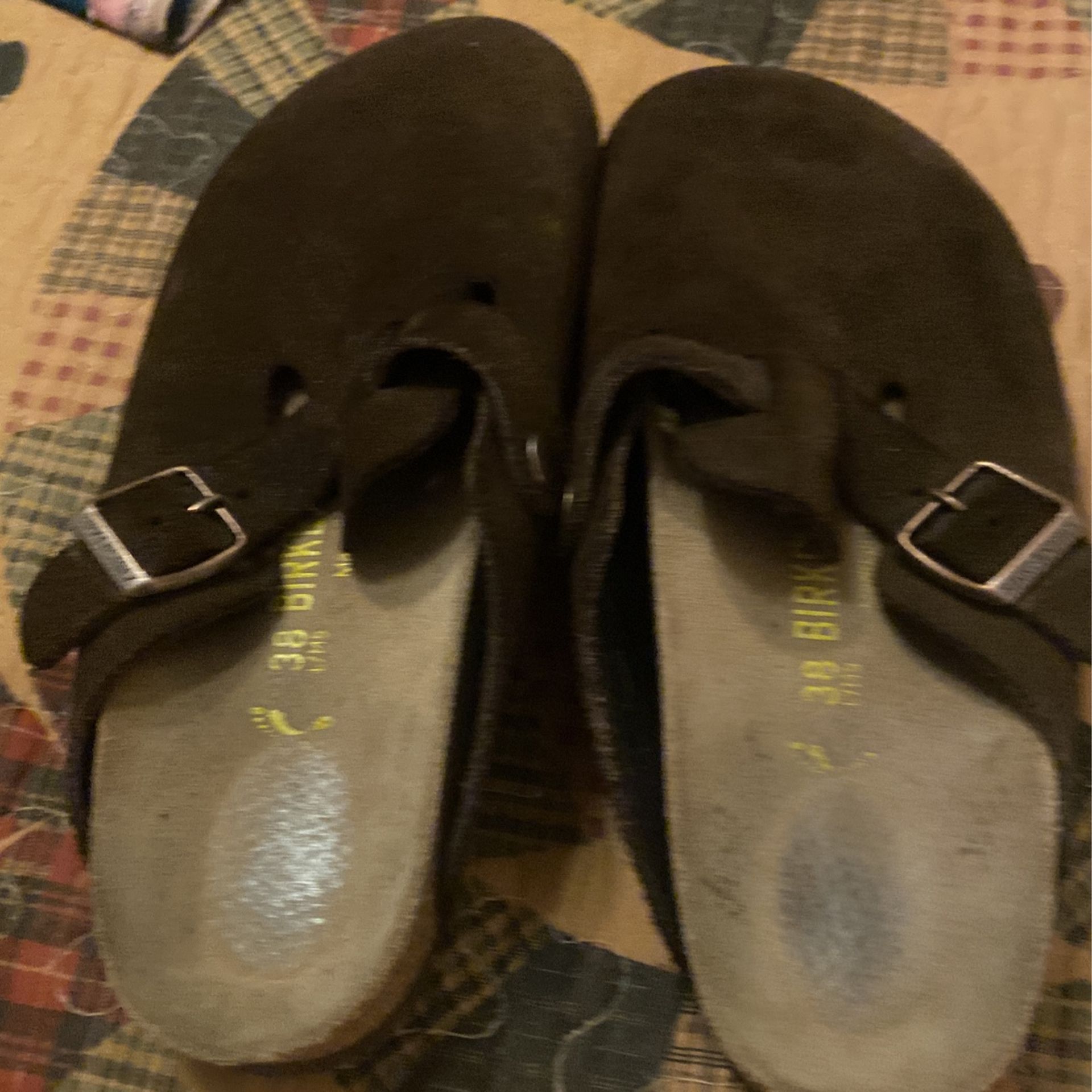 Birkenstock Size38 75 Dollars Child’s Size 5/6 15 Dollars Reef