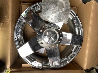 Rock Star Chrome Wheel Cleans Up Well.