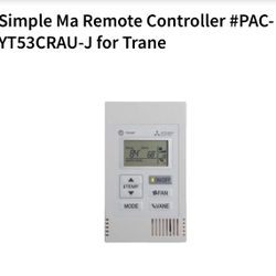 Trane/ Mitsubishi thermostat 