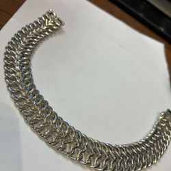 Silver Bracelet #110277-6 MJ