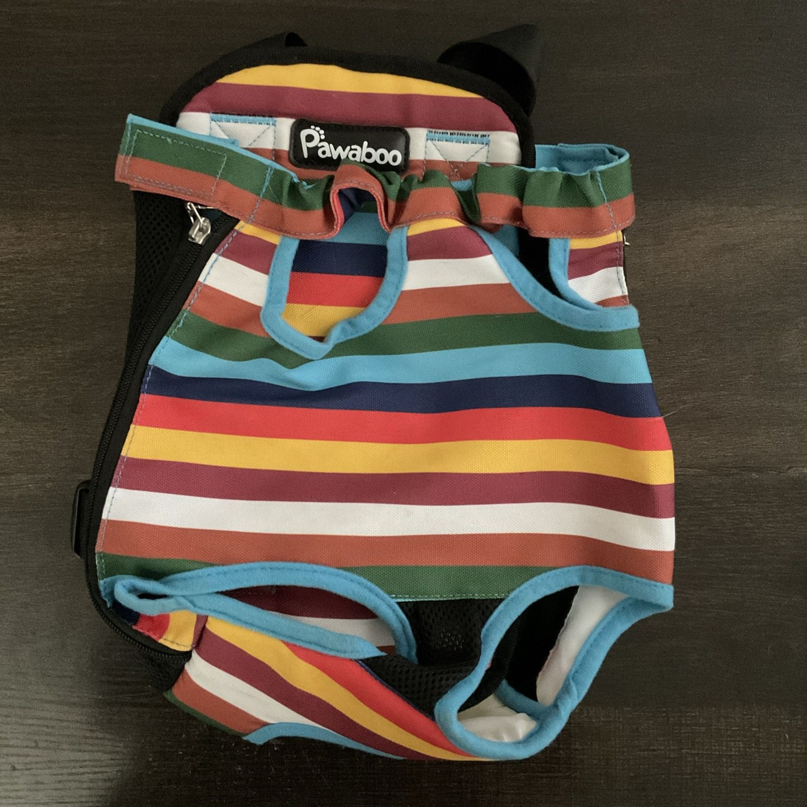 Pawaboo Pet Carrier Backpack, Adjustable Pet Front Cat Dog Carrier Backpack (M) NEW w/o Tags