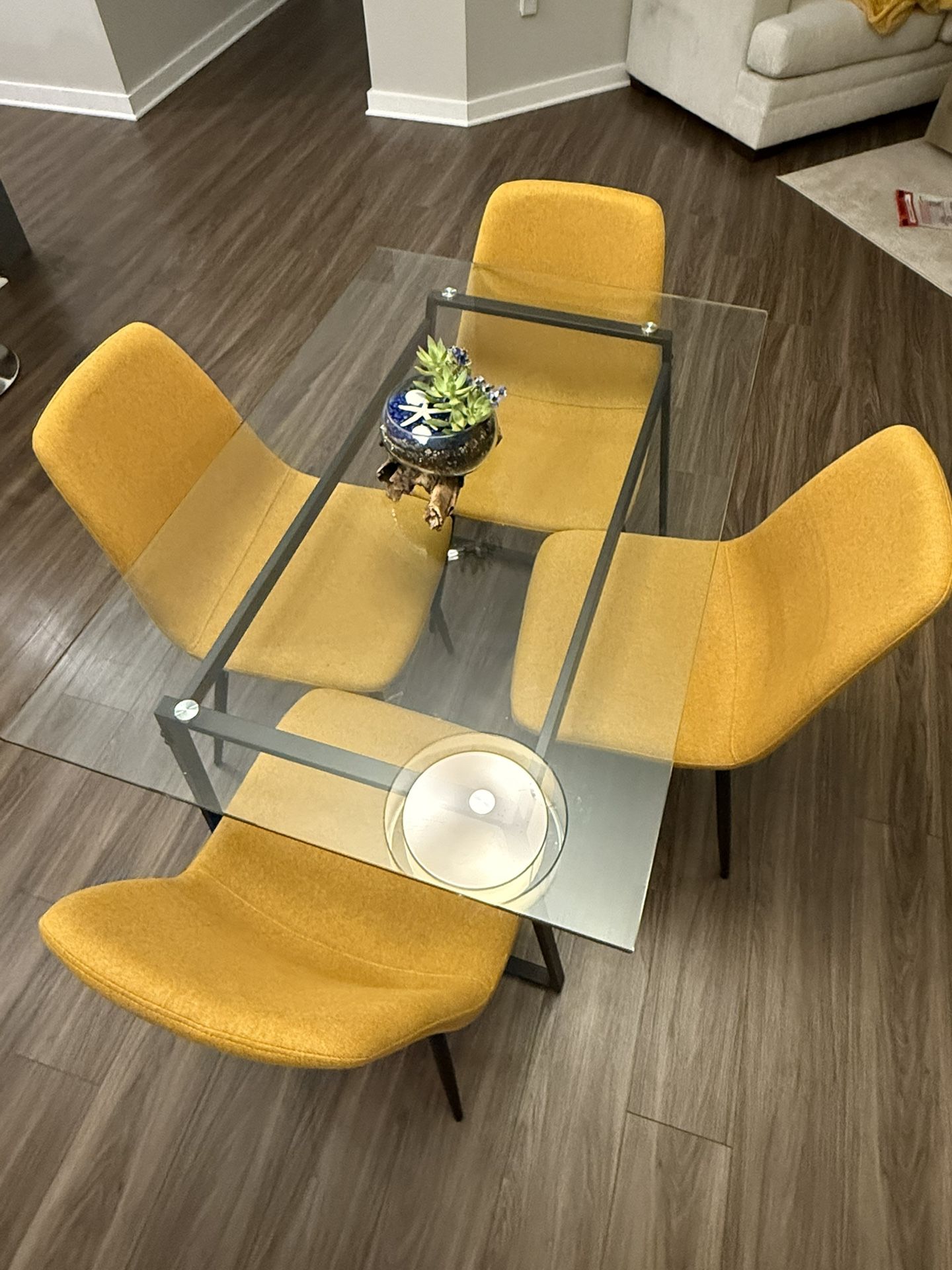Glass Dining Table