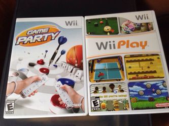 Wii Play & Game Party