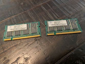 512MB (2x256MB) Nanya Laptop RAM - DDR 333MHz PC2700