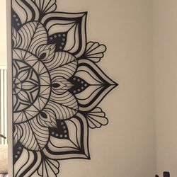 Large Metal Mandala Wall Art