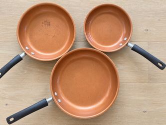 Farberware Ceramic Nonstick Frying Pans – Set of 3