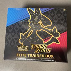 Pokemon Crown Zenith Elite Trainer Box