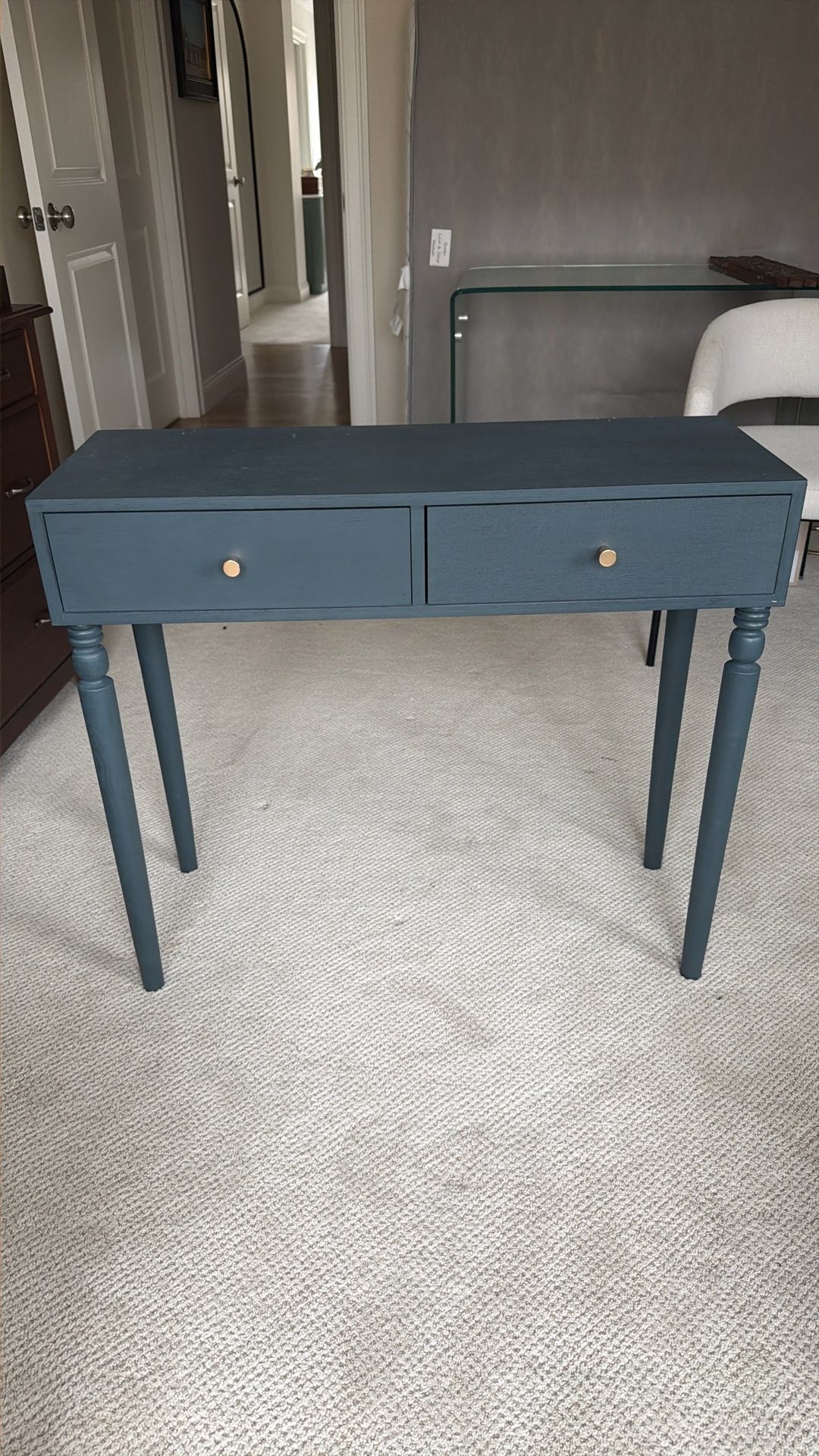 Blue Writing Desk