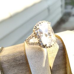 Womens large Gem ring. 