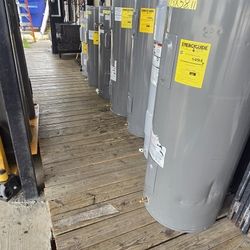 New Gas And Electric Water Heaters 1 Year Warranty Garantia Por Escrito 