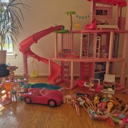 Barbie Doll House + More(very Good Condition)
