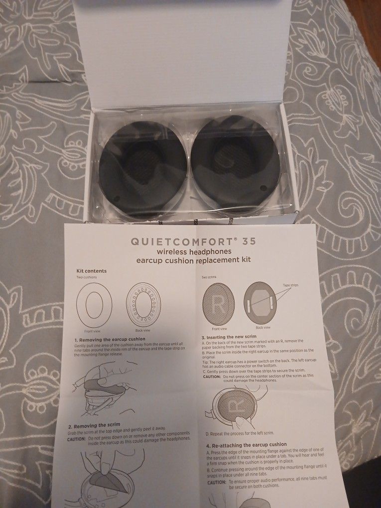 Nose Quiet Comfort 35 Wireless Earpad Replacement Kit