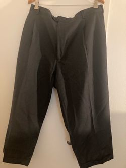 Men’s  100 percent wool dress trousers