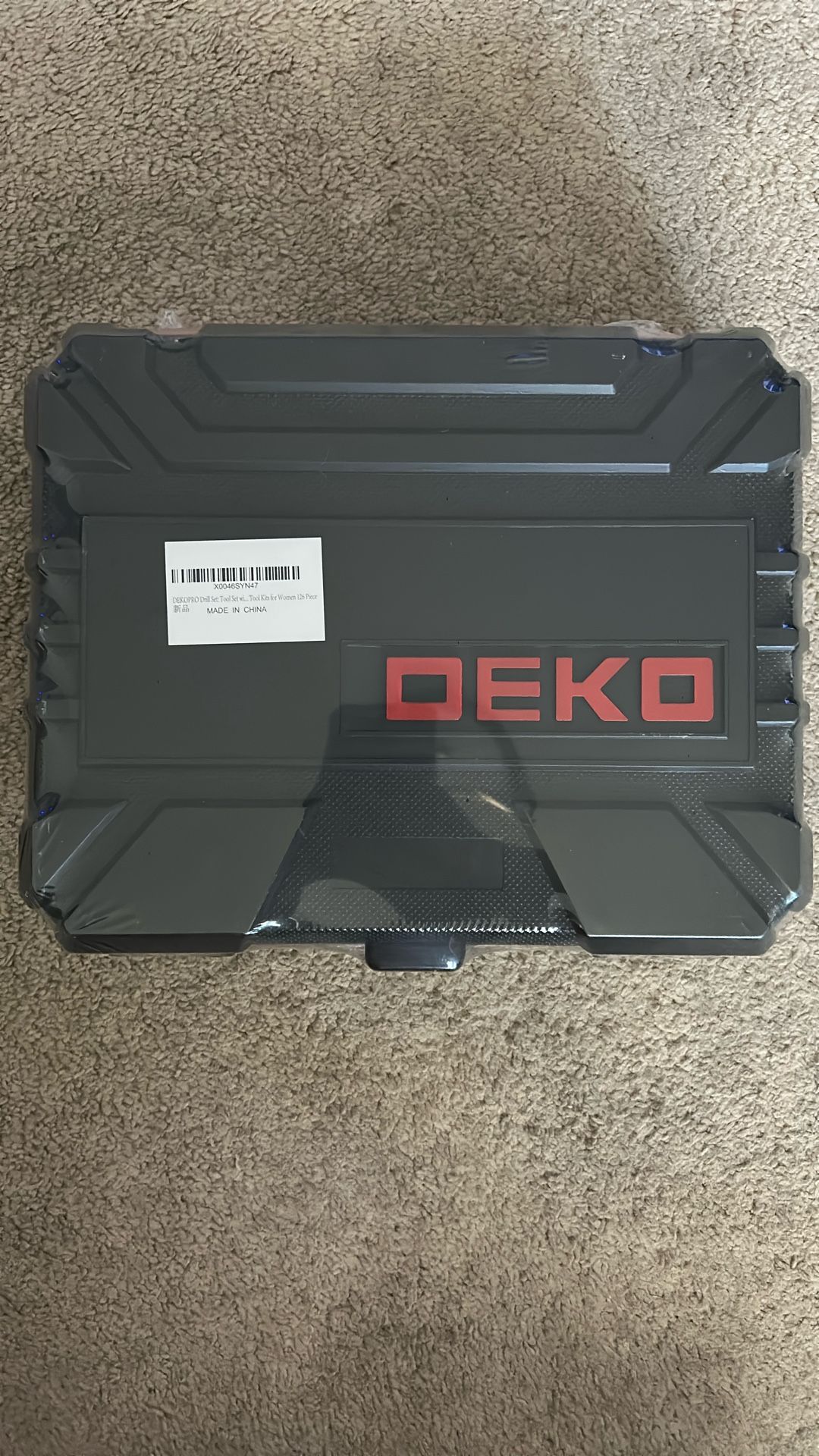 Sealed 126-piece Toolset Deko - New in Box