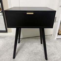 Small Nightstand Side Table 