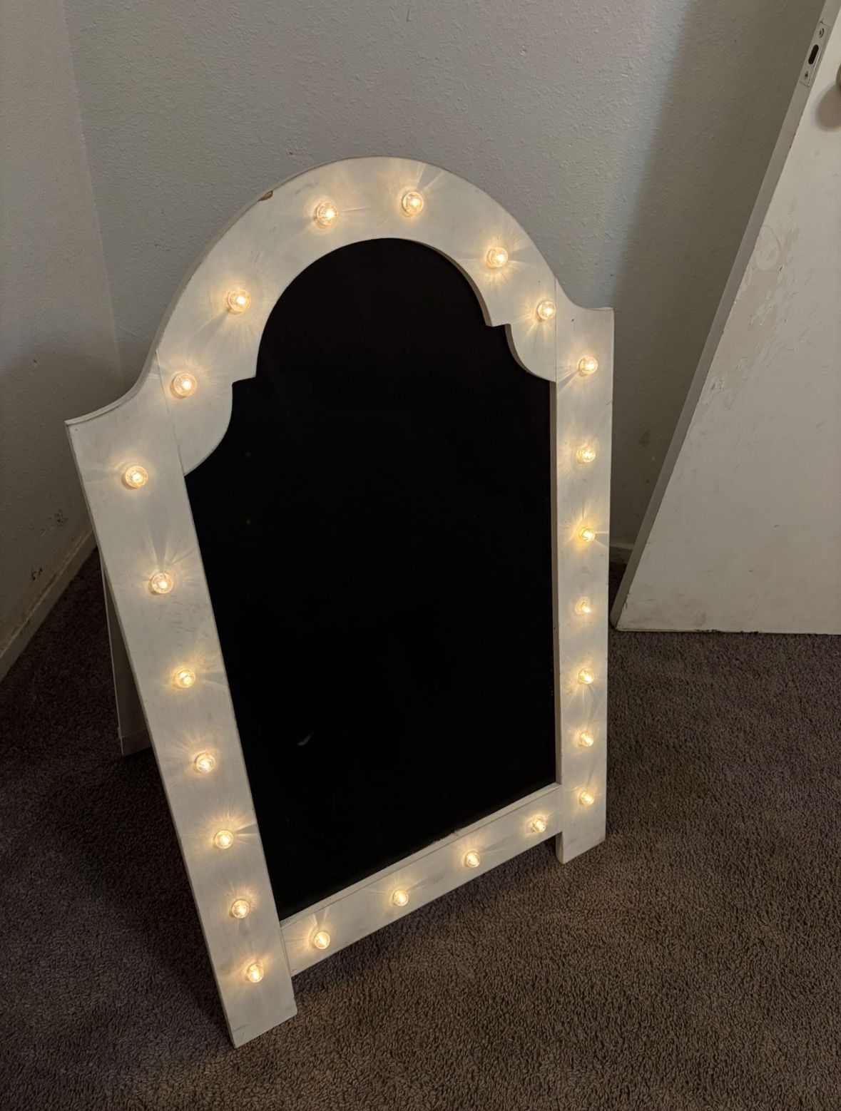 Light Up Chalk Board