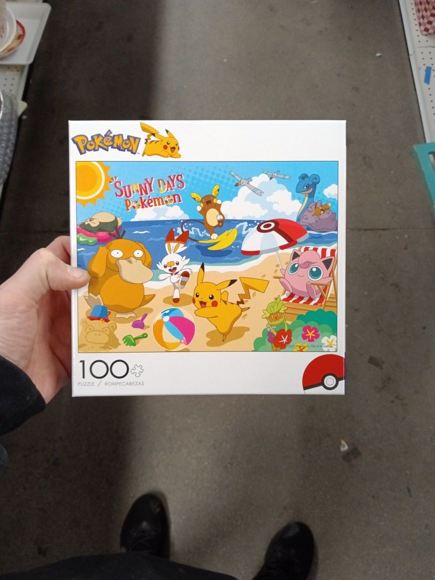 100 Piece Vintage Pokemon Puzzle 