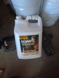 Olympic deck cleaner