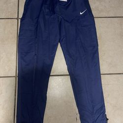 Nike HJ0829-410 NSW Woven Cargo Pants Dark Blue Men’s S Small
