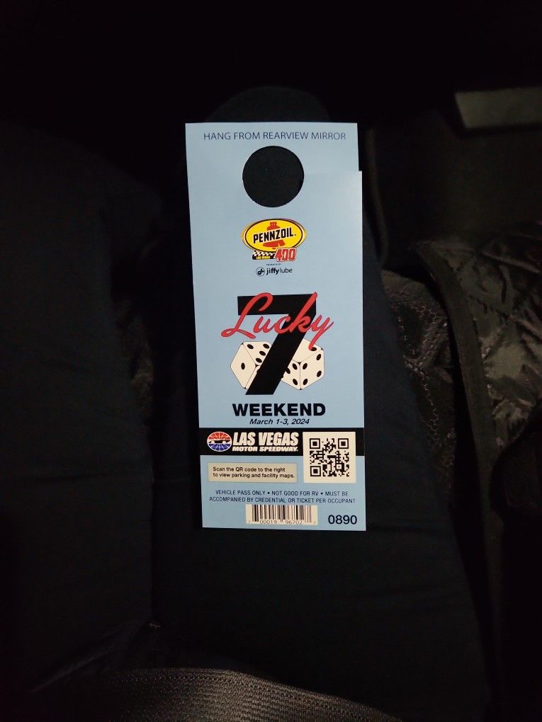 LUCKY 7 PARKING PASS