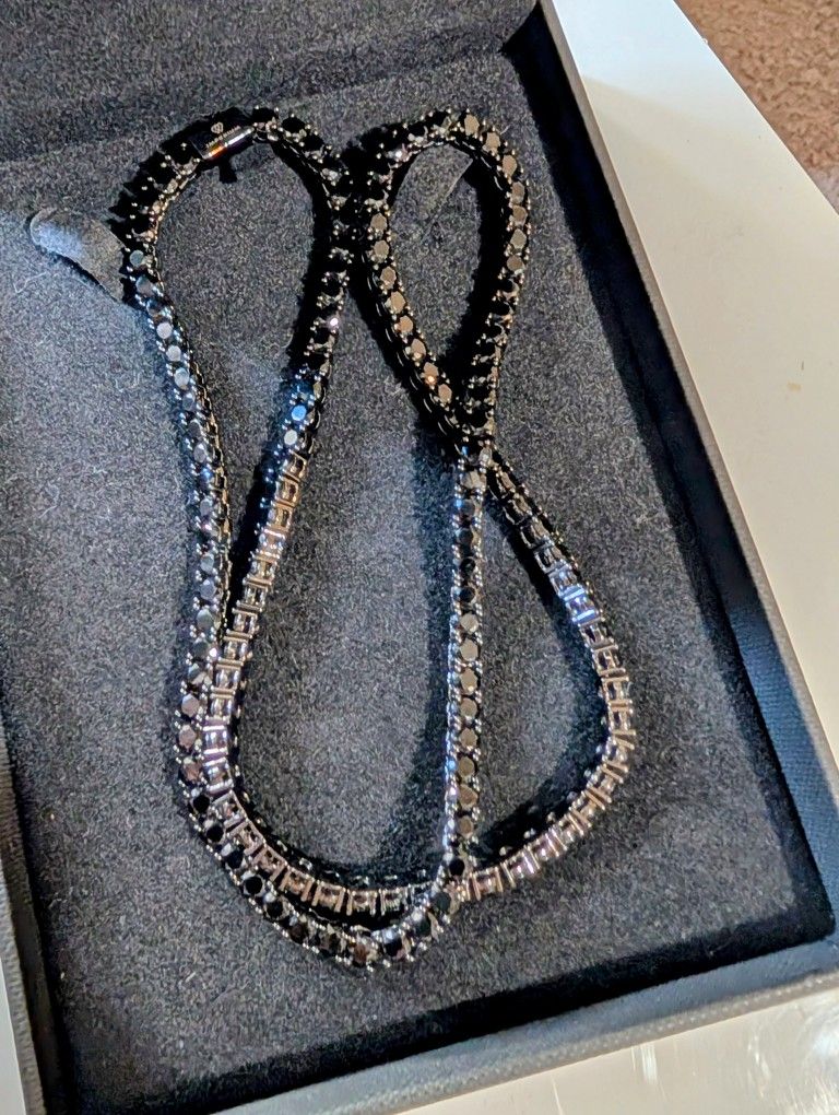 Black Brand New Mens Or Women's High Quality Black Chain 