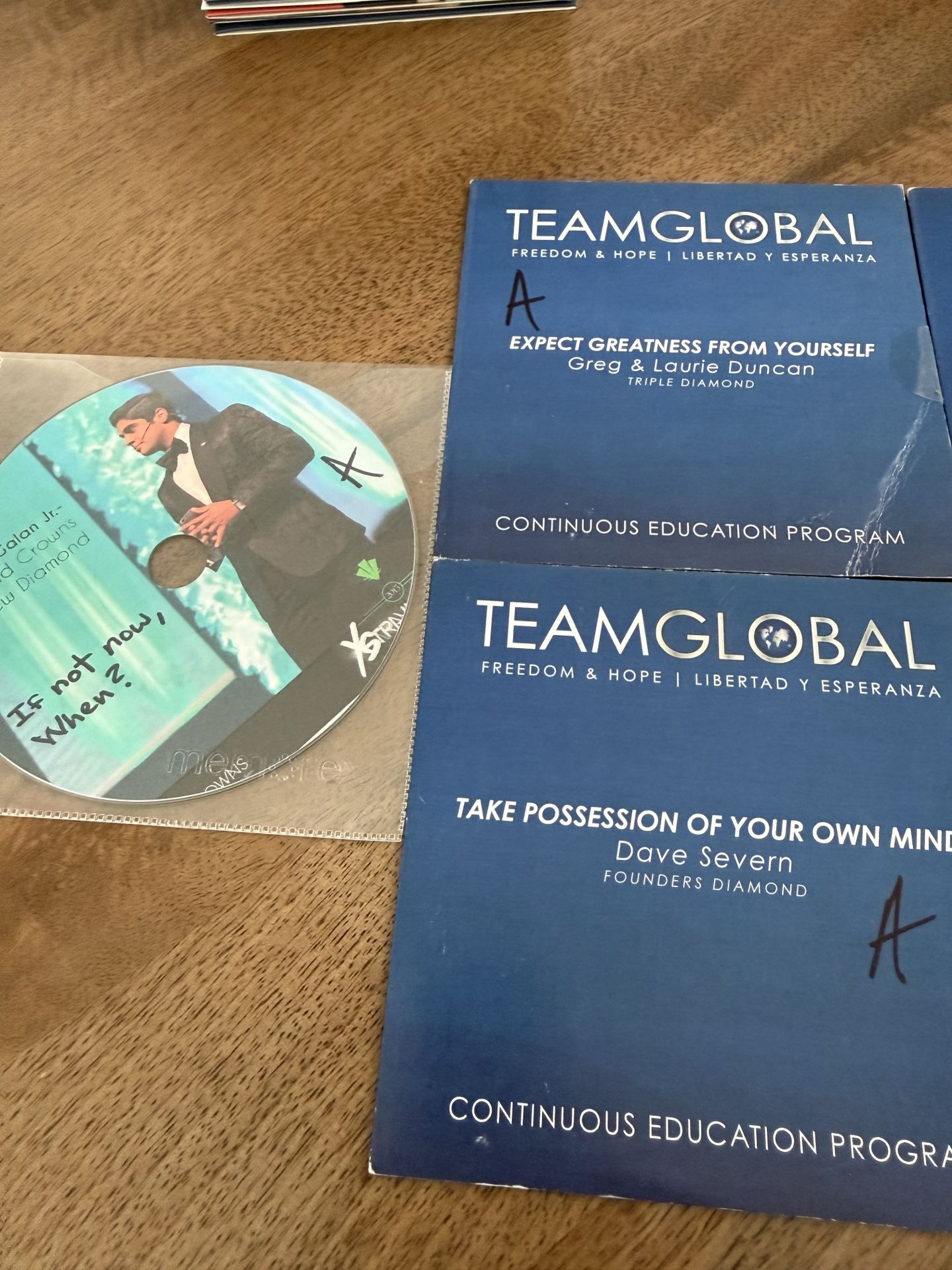 Amway Team Glodal "Educational CD's"