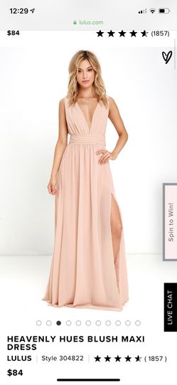 Blush Elegant Dress