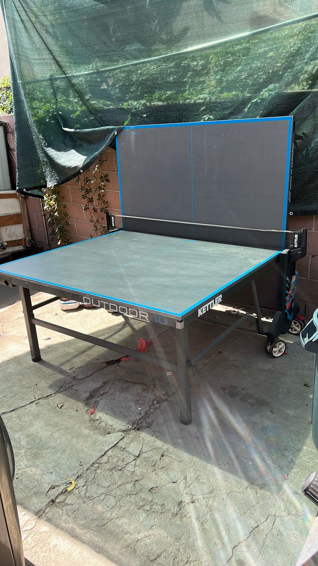 KETTLER Tennis Table Tournament Outdoor 10 German Made