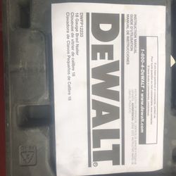 Dewalt 18 Ga Brad Nailer