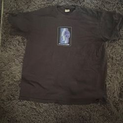 Black supreme NY graphic tee