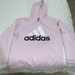 Large Adidas Pink Hoodie