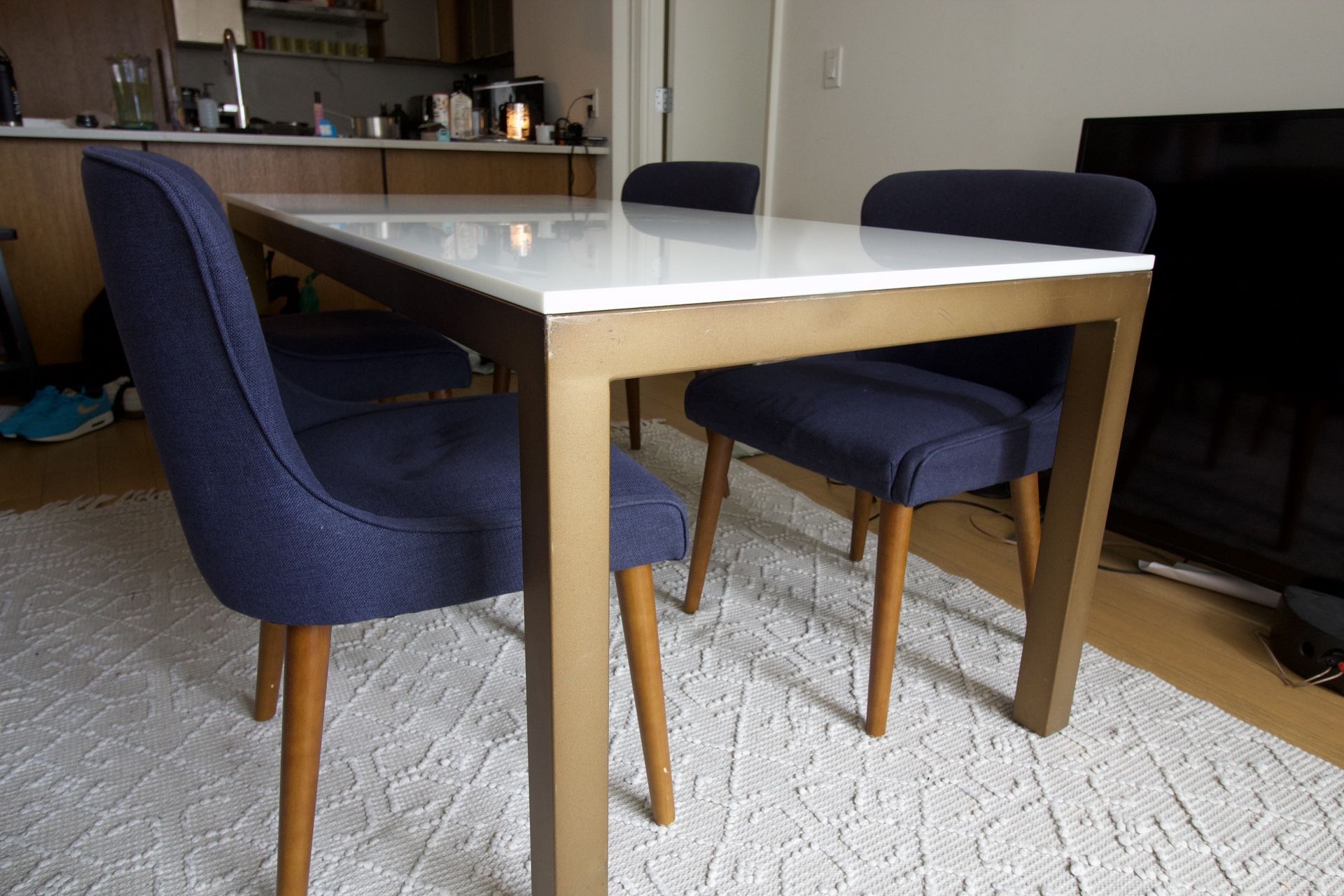 Marble Dining Table LIKE NEW