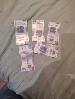 Lote De Billetes Mexicanos  $20 Dlrs Por Todos
